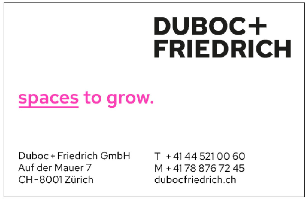 duboc + friedrich