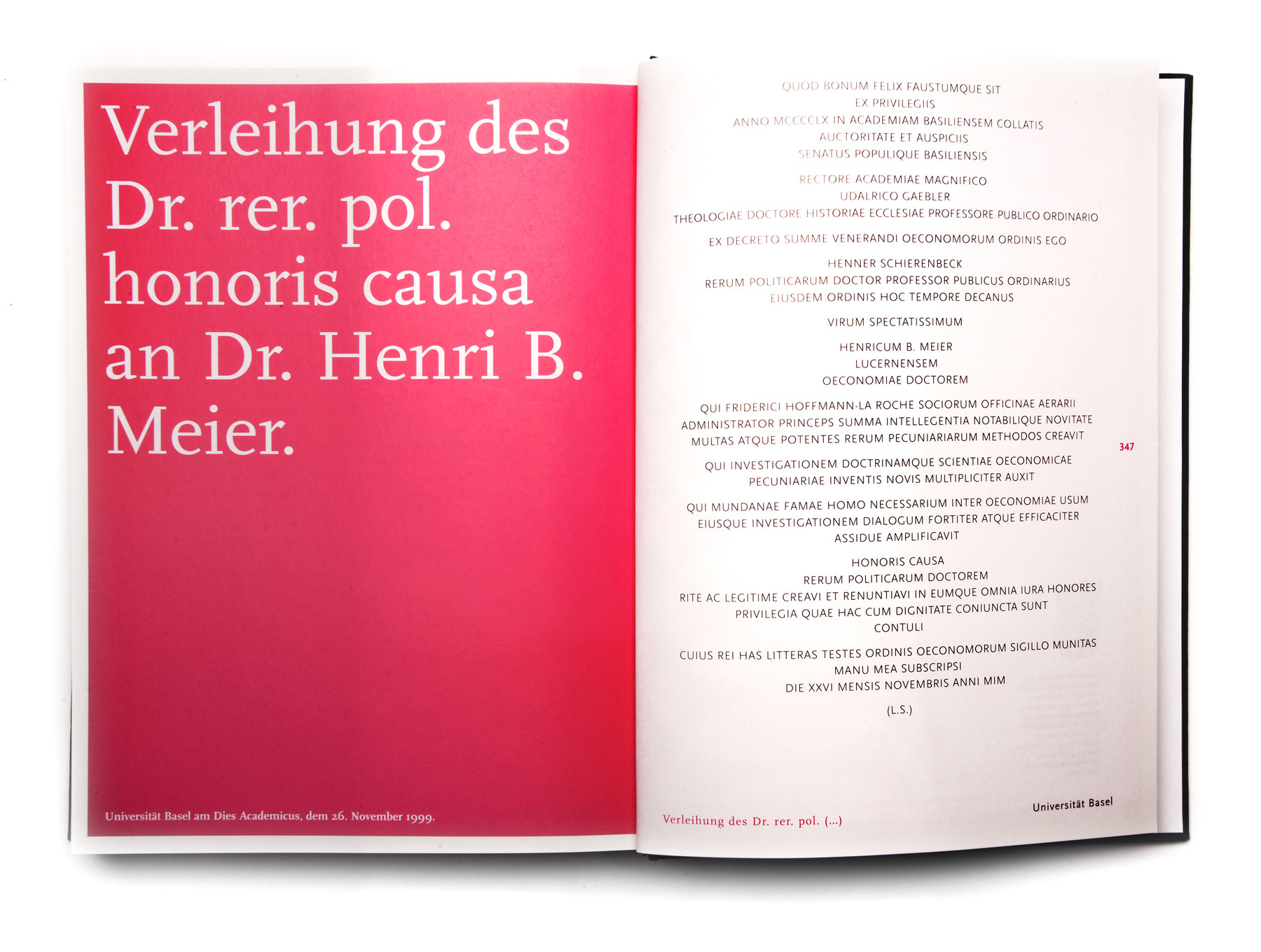 festschrift