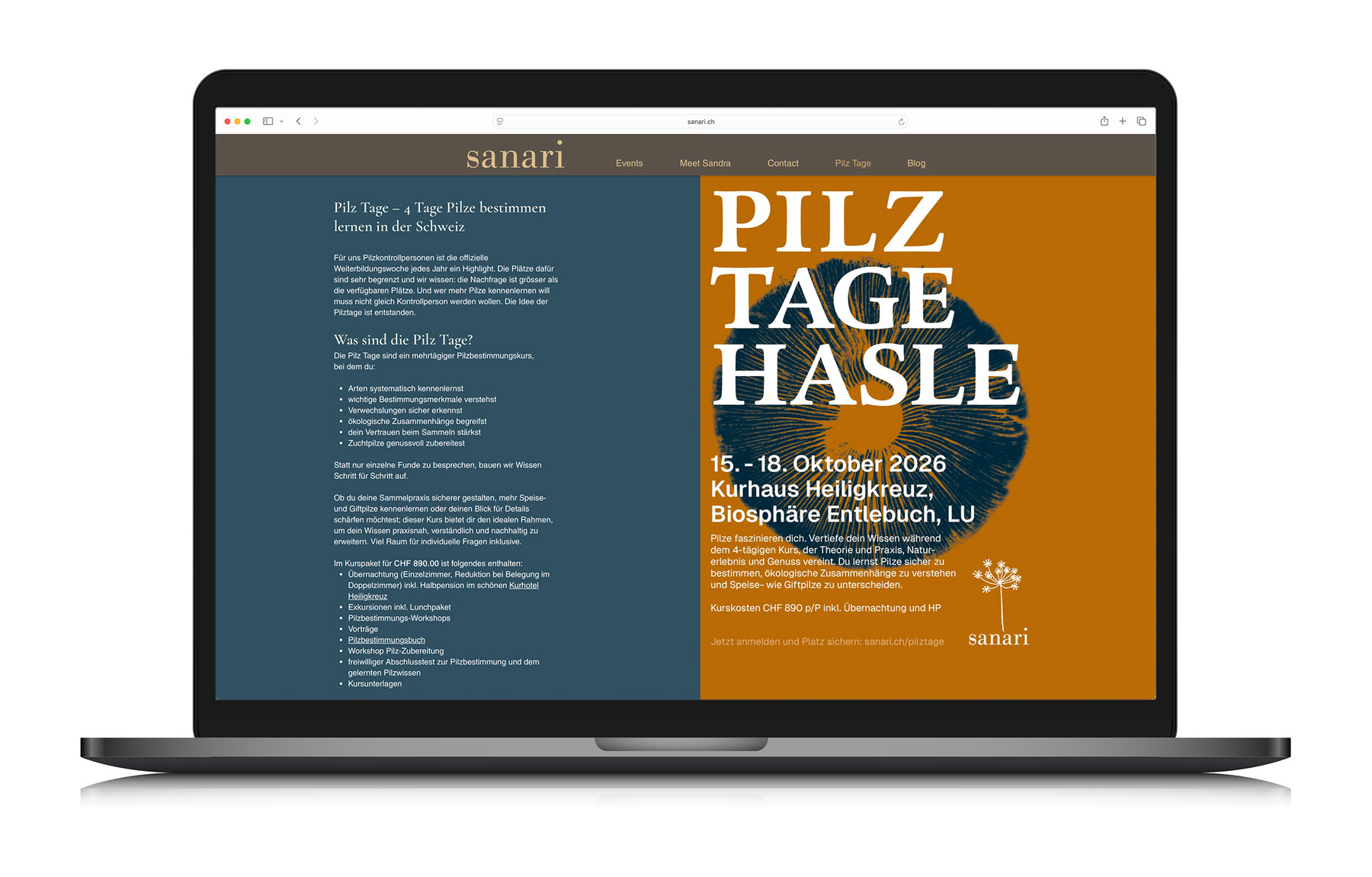 pilz tage sanari